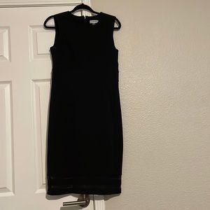 Black work dress